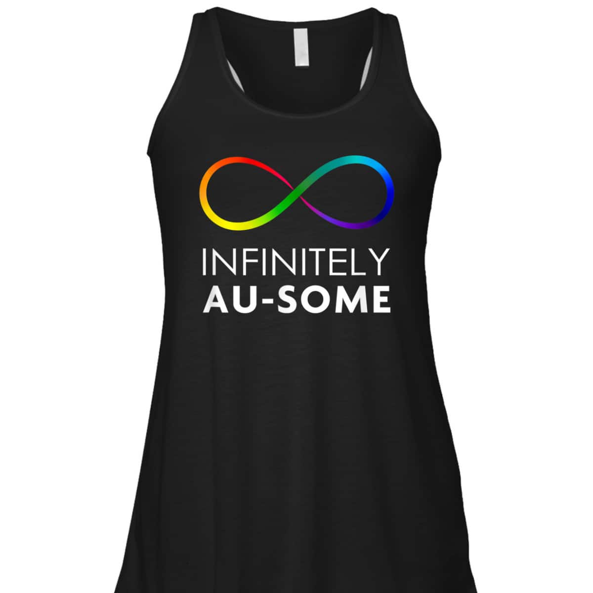Red Instead Autism - Infinitely AU-SOME Infinity T-Shirt Red Instead Autism - Infinitely AU-SOME Infinity T-Shirt