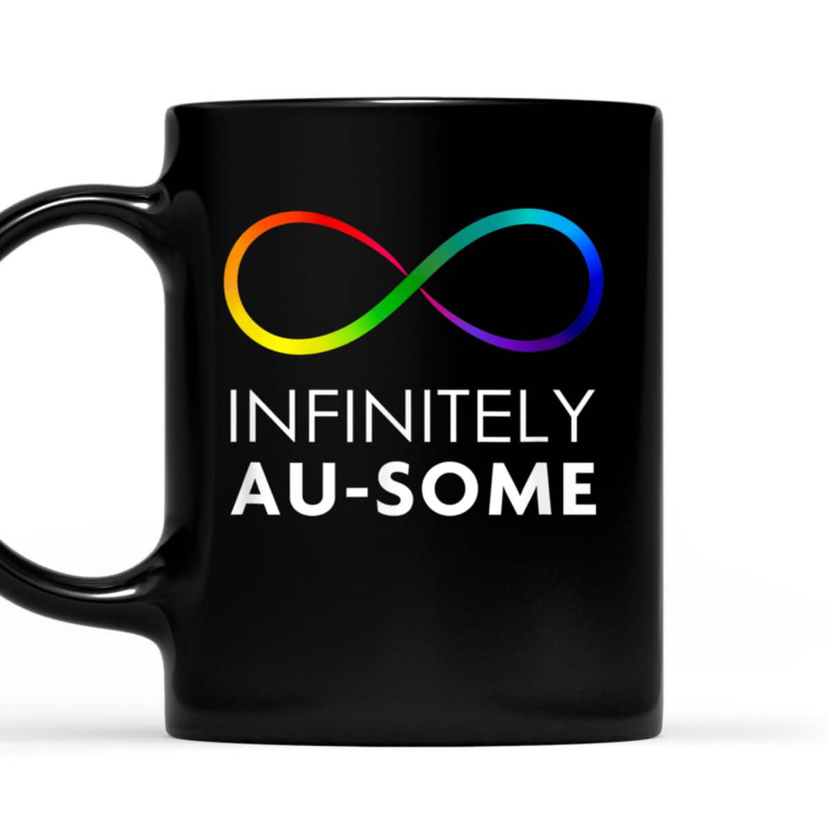 Red Instead Autism - Infinitely AU-SOME Infinity T-Shirt Red Instead Autism - Infinitely AU-SOME Infinity T-Shirt