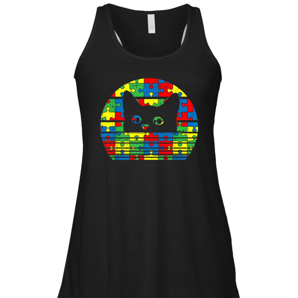 Black Cat Autism Awareness Gifts For Kids Cute Kitten Kitty T-Shirt Black Cat Autism Awareness Gifts For Kids Cute Kitten Kitty T-Shirt