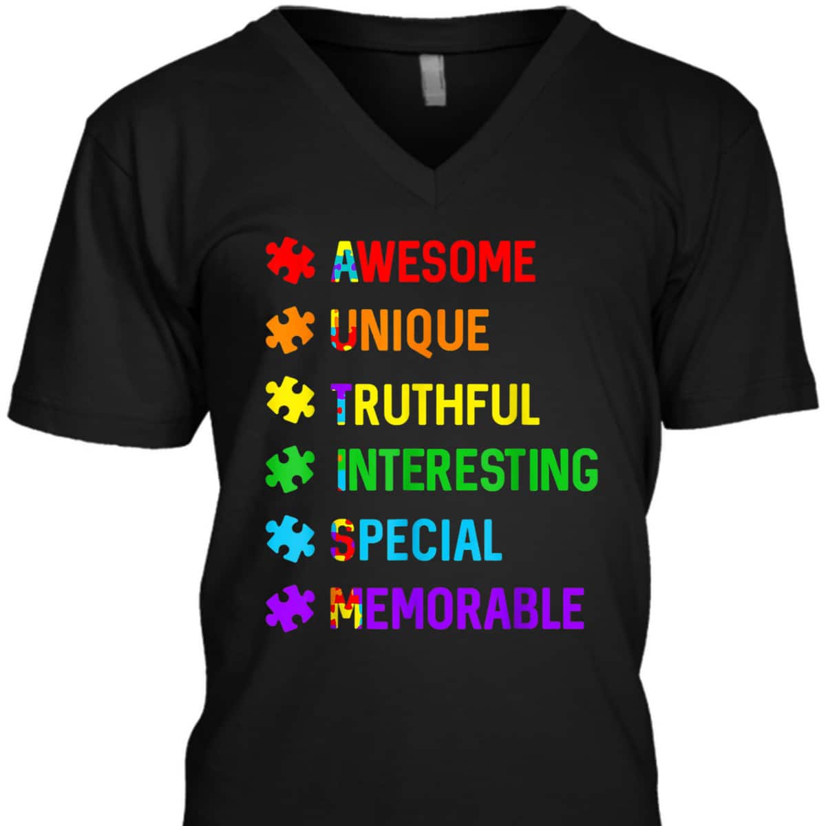 Autism Awesome Unique Special Autism Awareness Month T-Shirt Autism Awesome Unique Special Autism Awareness Month T-Shirt