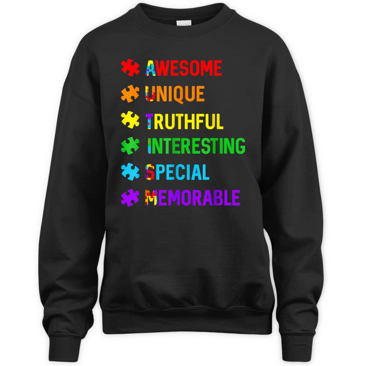 Autism Awesome Unique Special Autism Awareness Month T-Shirt Autism Awesome Unique Special Autism Awareness Month T-Shirt
