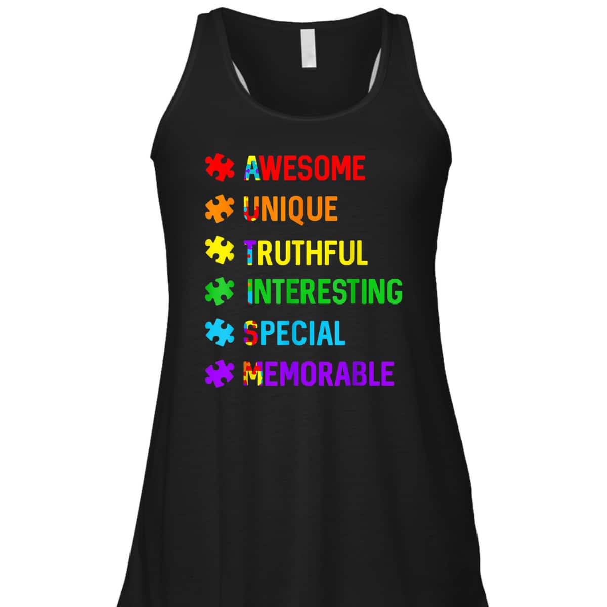 Autism Awesome Unique Special Autism Awareness Month T-Shirt