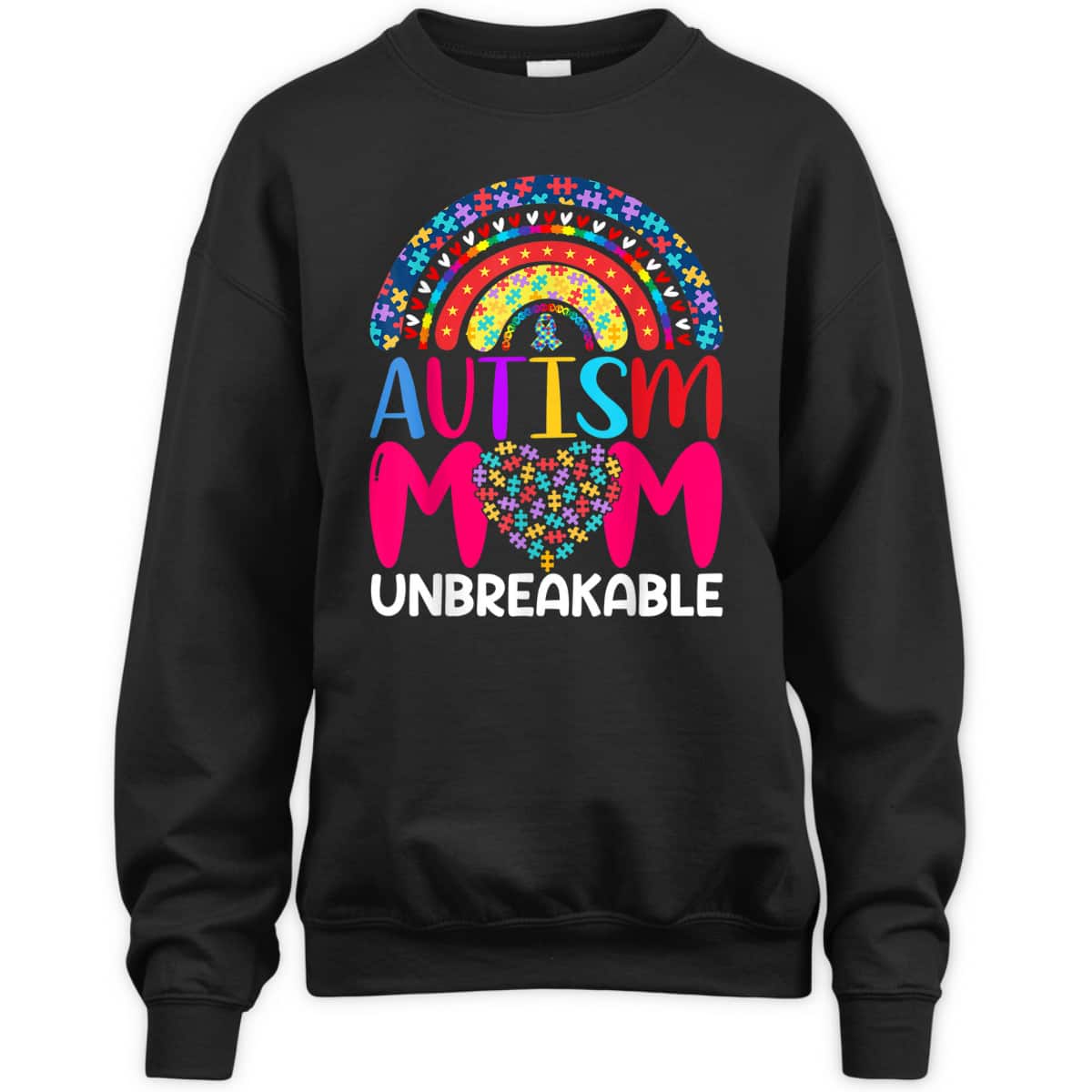 Autism Mom Unbreakable T-Shirt Autism Mom Unbreakable T-Shirt