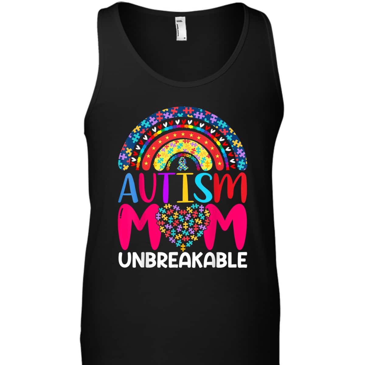 Autism Mom Unbreakable T-Shirt Autism Mom Unbreakable T-Shirt