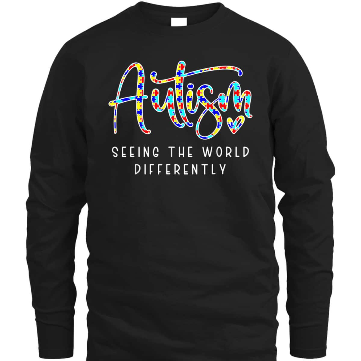 Autism Seeing The World Differently Autism Awareness T-Shirt Autism Seeing The World Differently Autism Awareness T-Shirt