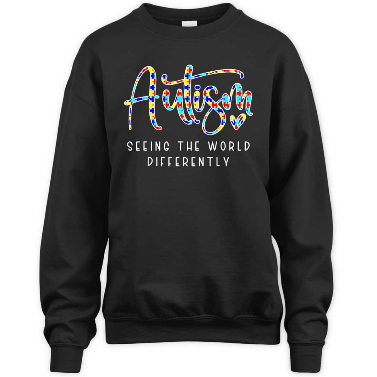 Autism Seeing The World Differently Autism Awareness T-Shirt Autism Seeing The World Differently Autism Awareness T-Shirt