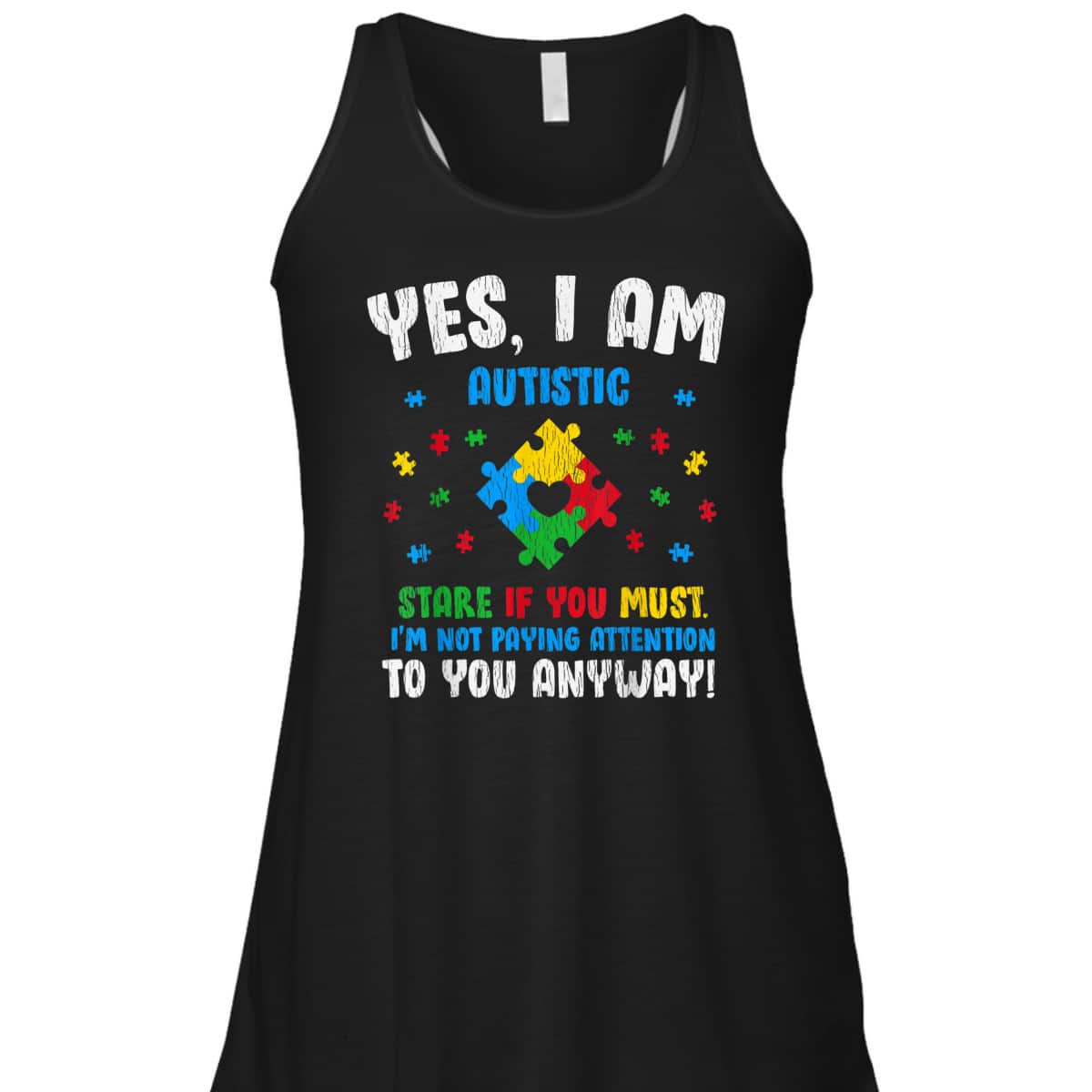 Vintage Yes I Am Autistic Kids Autism Awareness Puzzle T-Shirt Vintage Yes I Am Autistic Kids Autism Awareness Puzzle T-Shirt