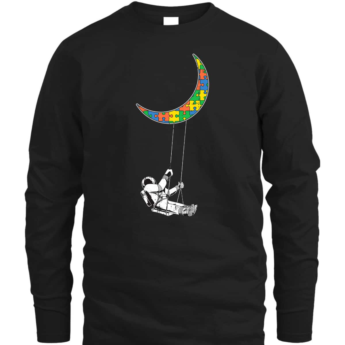 Kids Astronaut Puzzle Autism Awareness Gifts For Autistic T-Shirt
