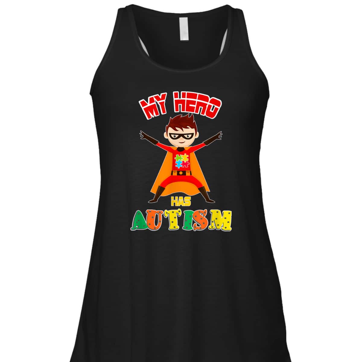 My Superhero Puzzle Autistic Cool Autism Awareness Gift T-Shirt