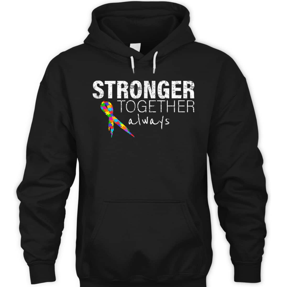 Nice Message Autism Awareness Puzzle Ribon Kid T-Shirt