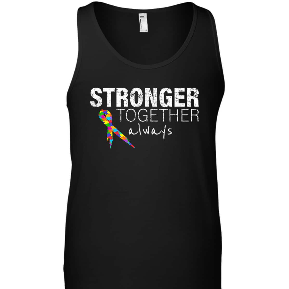 Nice Message Autism Awareness Puzzle Ribon Kid T-Shirt