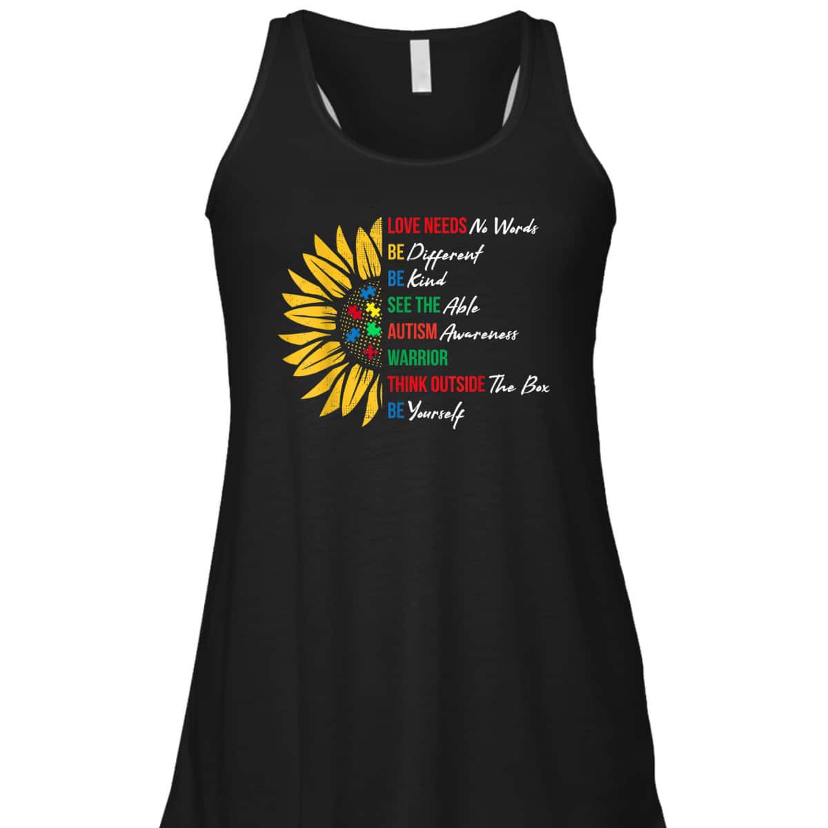 Puzzle Piece Quotes Inspirational Autism Awareness Gift T-Shirt