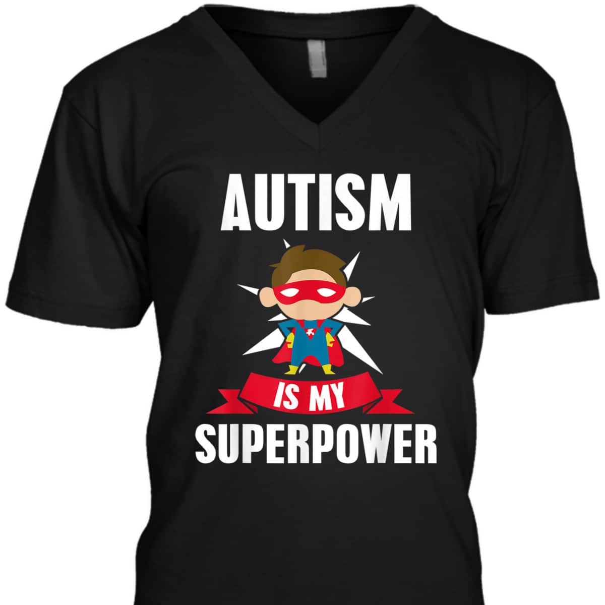 Autism Is My Superpower Awareness Support T-Shirt