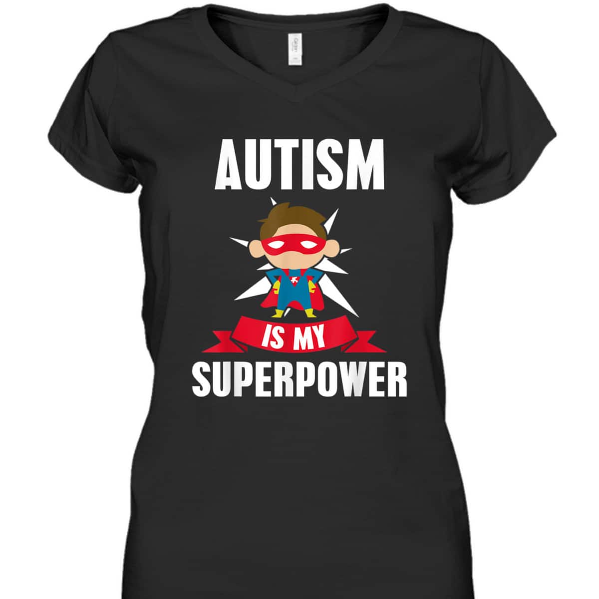 Autism Is My Superpower Awareness Support T-Shirt