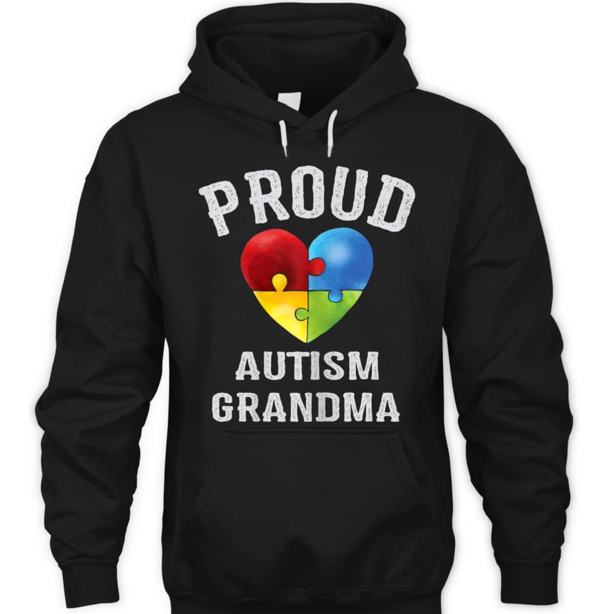 Womens Proud Grandma Autism Awareness Family Autism Grandma T-Shirt