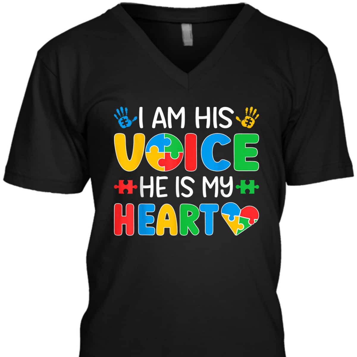 Autistic Mom Autistic Dad Autism Awareness Month Men T-Shirt