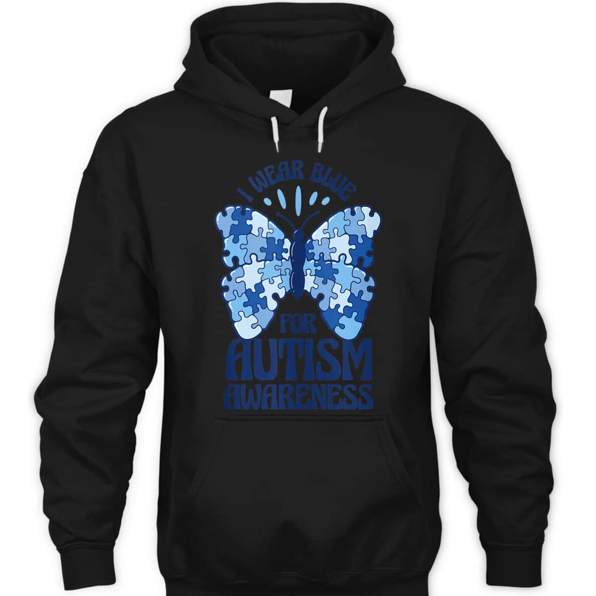 I Wear Blue For Autism Awareness T-Shirt