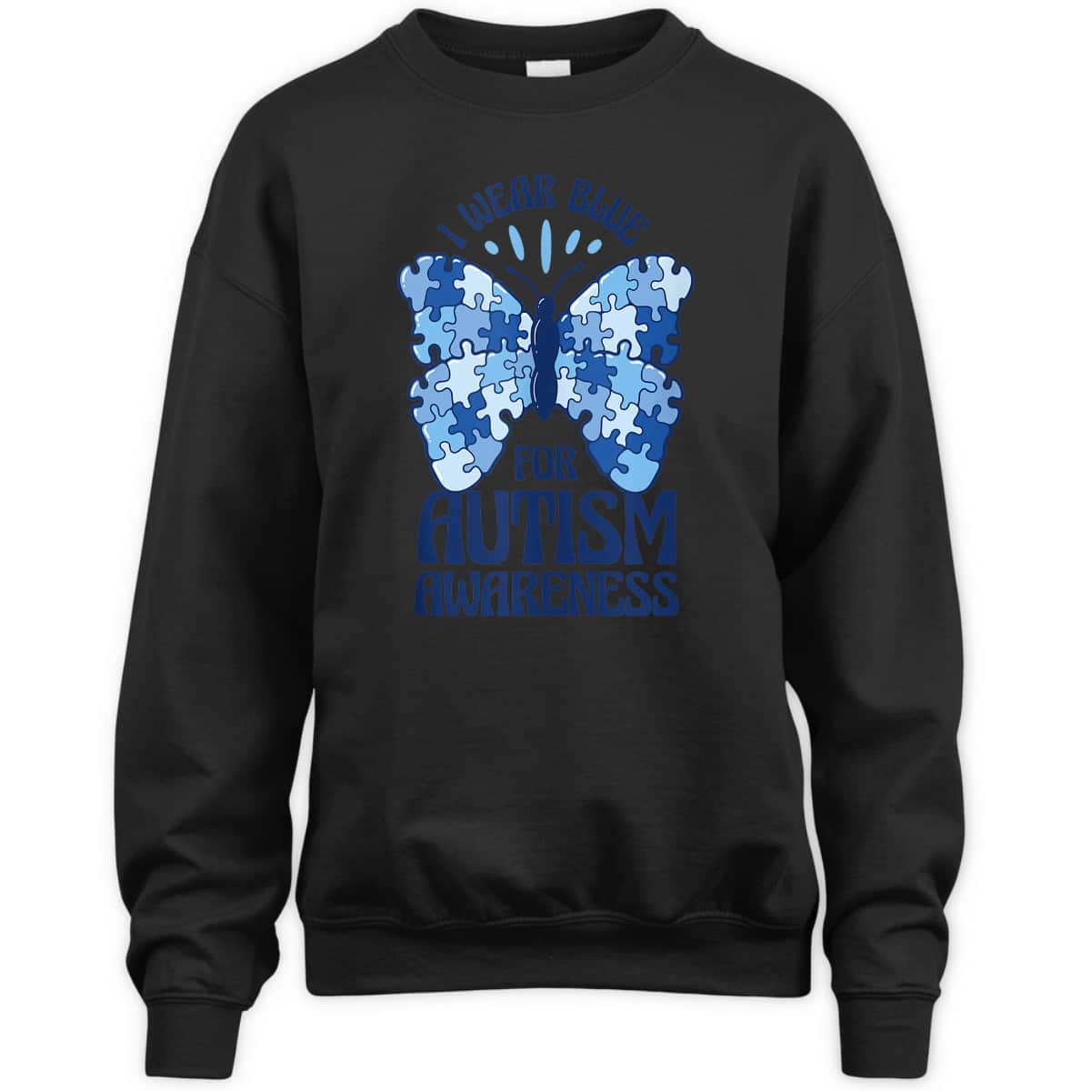 I Wear Blue For Autism Awareness T-Shirt