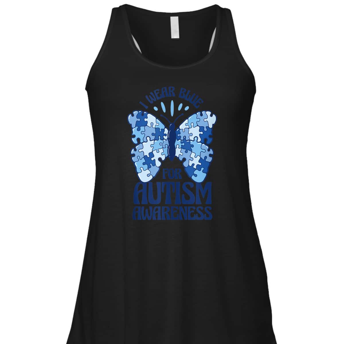 I Wear Blue For Autism Awareness T-Shirt I Wear Blue For Autism Awareness T-Shirt