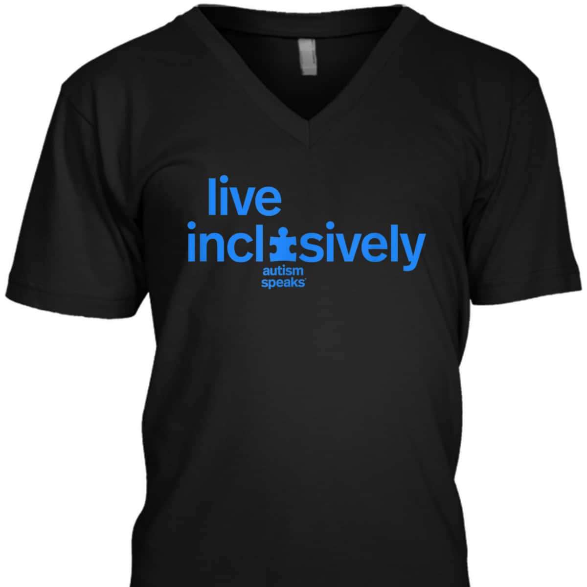Autism Speaks - Autism Awareness Live Inclusively &ndash; Be Kind T-Shirt