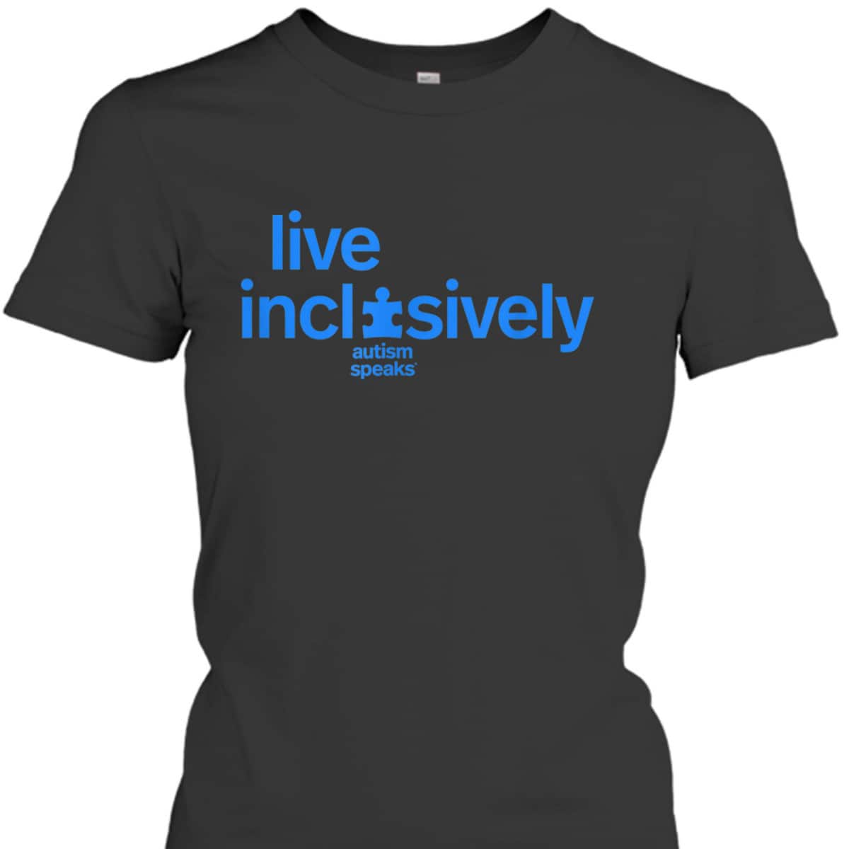 Autism Speaks - Autism Awareness Live Inclusively &ndash; Be Kind T-Shirt