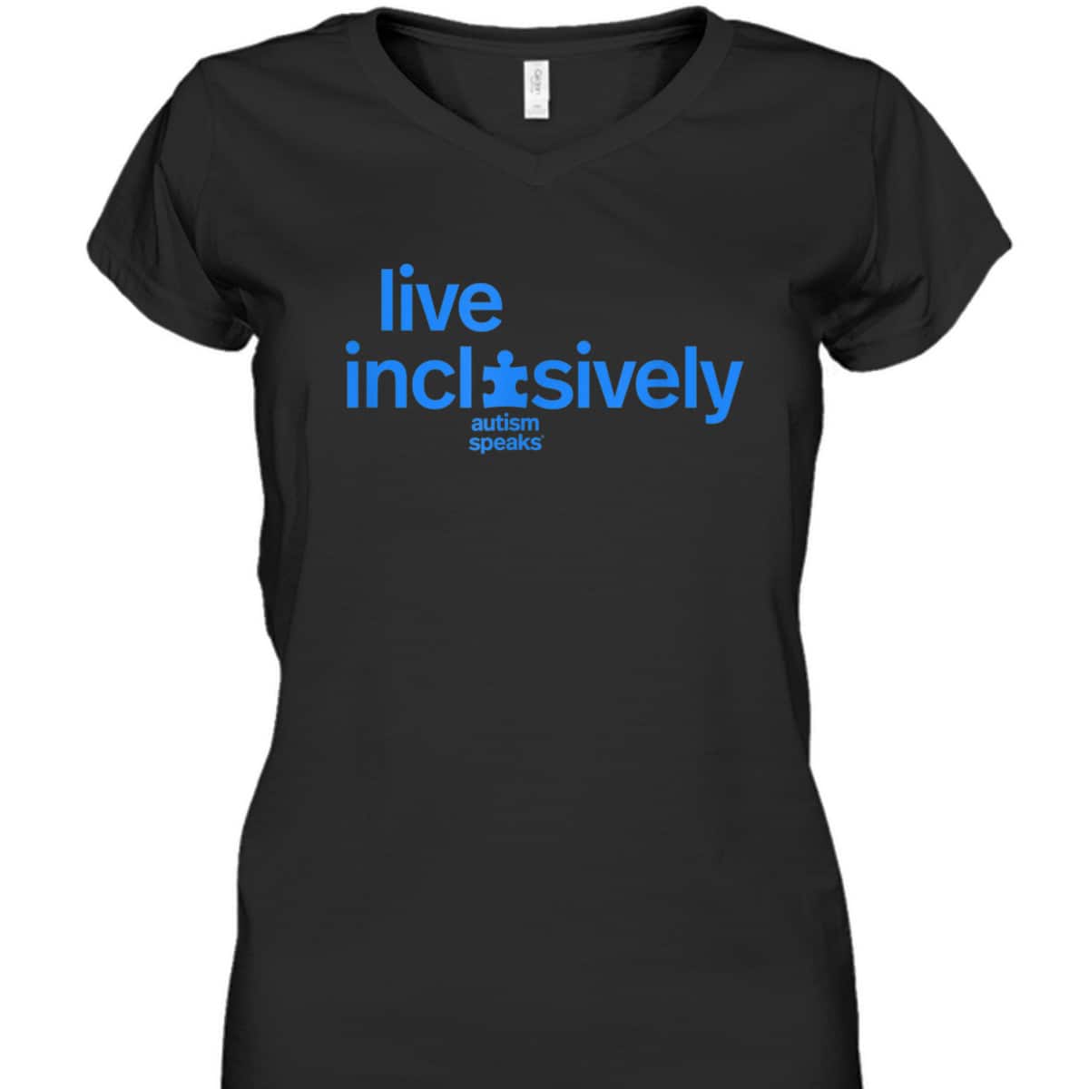 Autism Speaks - Autism Awareness Live Inclusively &ndash; Be Kind T-Shirt
