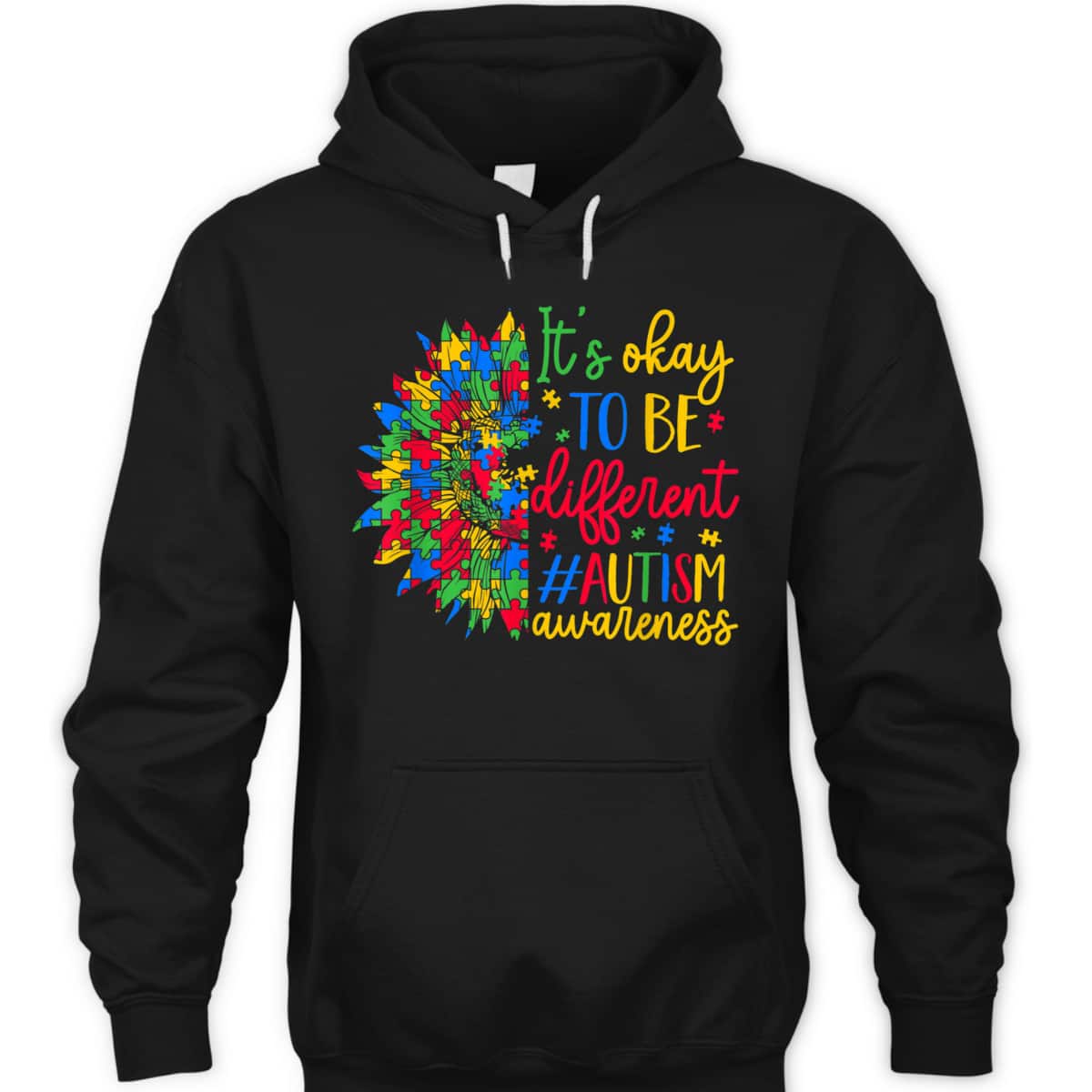 It'S Okay To Be Different Autism Awareness & Support T-Shirt It'S Okay To Be Different Autism Awareness & Support T-Shirt