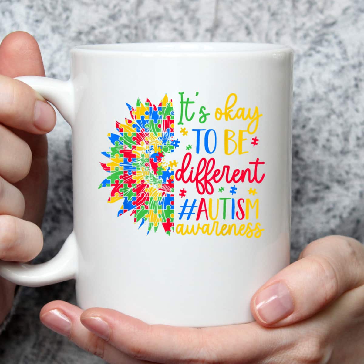 It'S Okay To Be Different Autism Awareness & Support T-Shirt