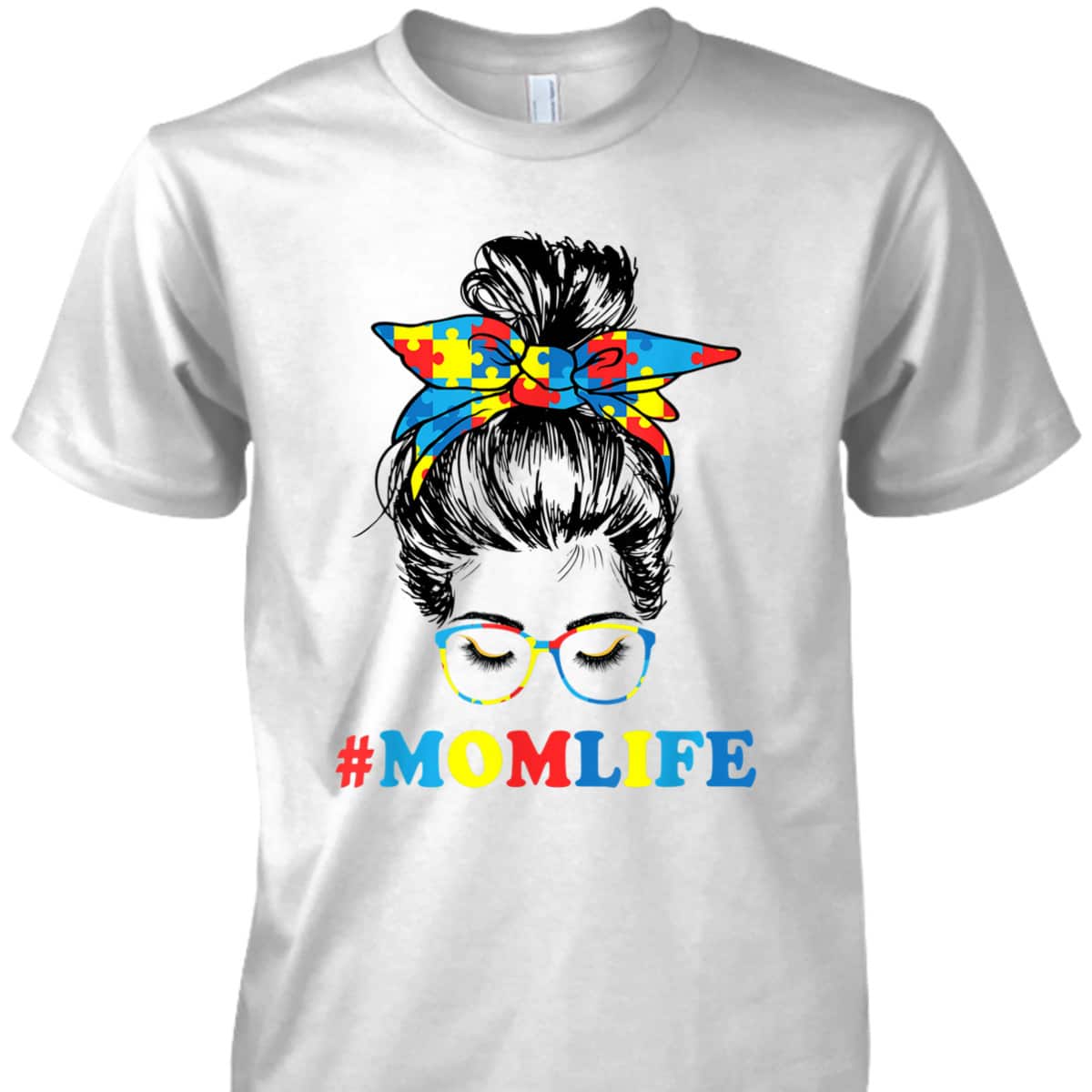 Autistic Son Autism Awareness Mom Life Women Mom Gift T-Shirt Autistic Son Autism Awareness Mom Life Women Mom Gift T-Shirt