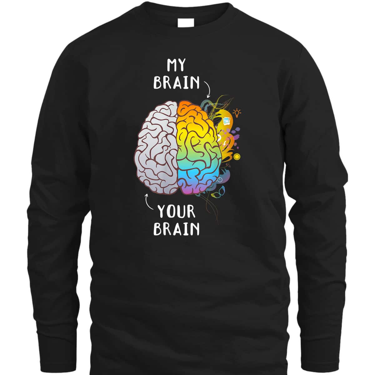 Autism Awareness Day Autistic Son Your Brain My Brain T-Shirt Autism Awareness Day Autistic Son Your Brain My Brain T-Shirt