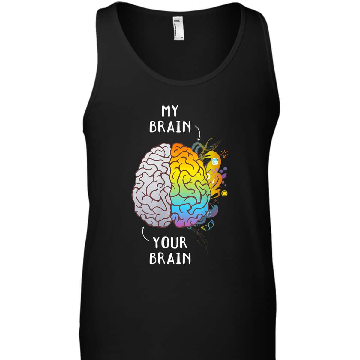 Autism Awareness Day Autistic Son Your Brain My Brain T-Shirt