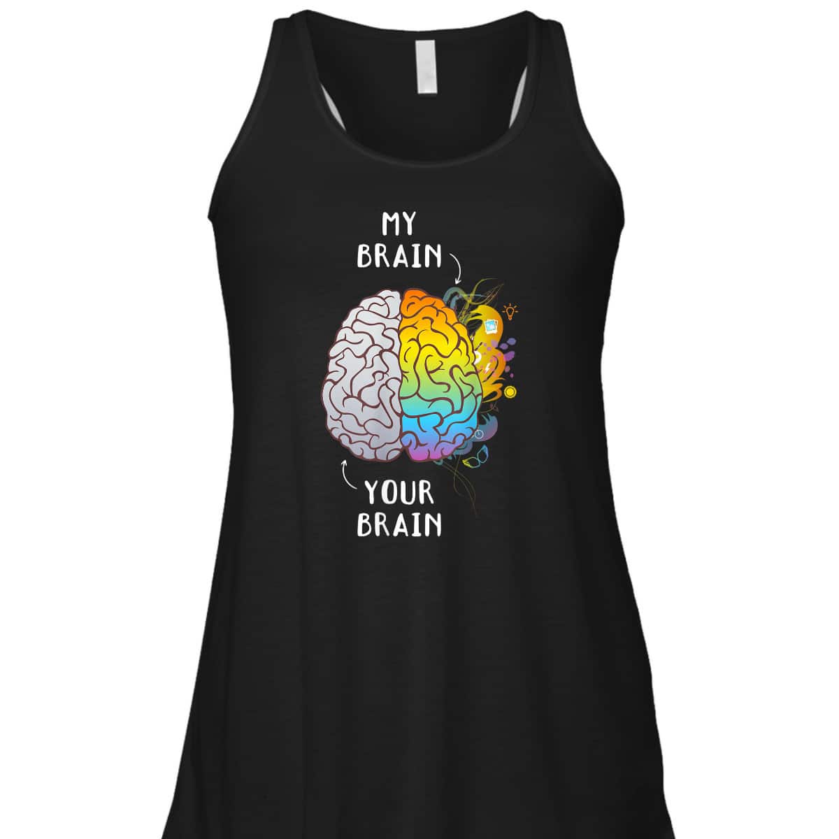 Autism Awareness Day Autistic Son Your Brain My Brain T-Shirt