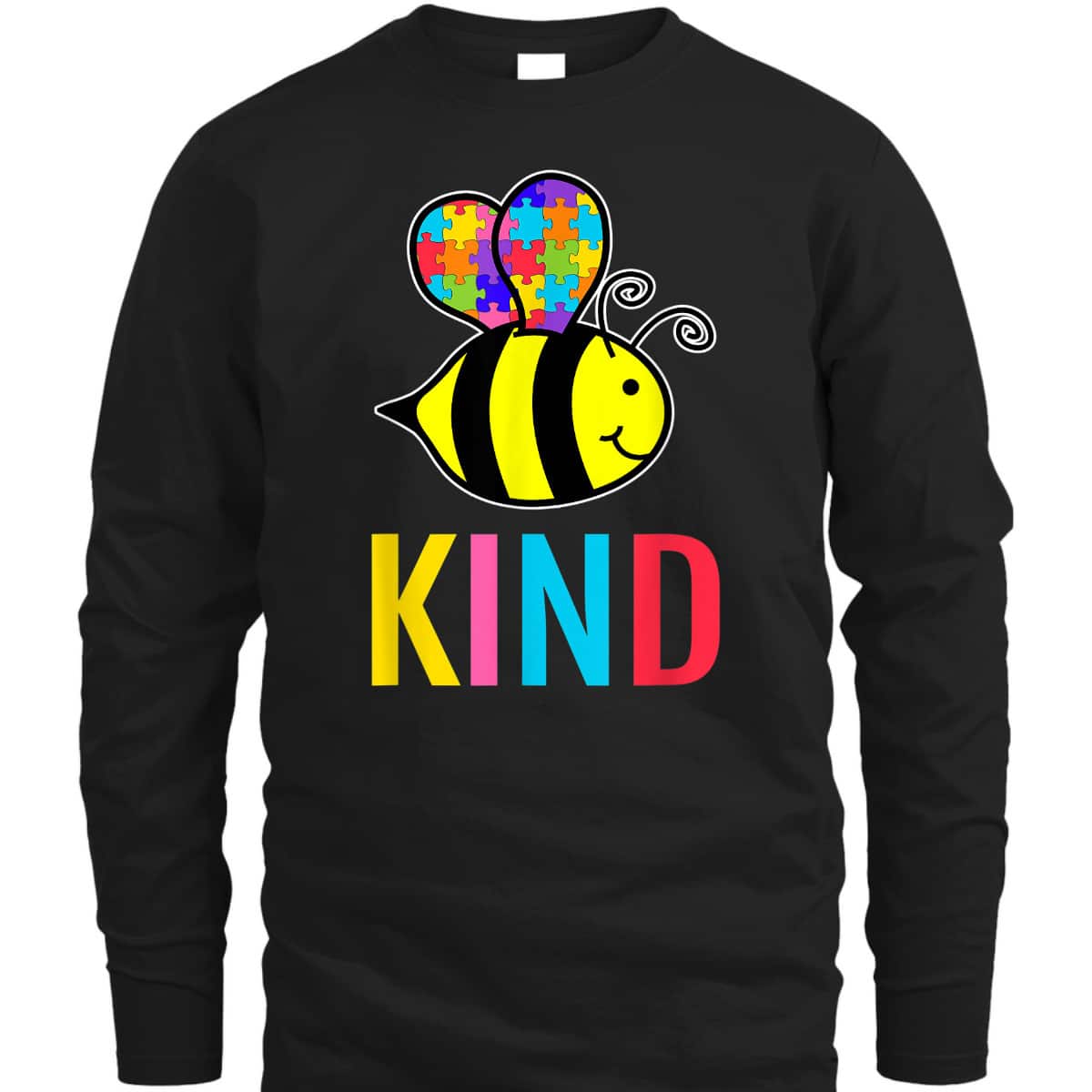 Kids Autism Awareness Bee Kind Gift T-Shirt
