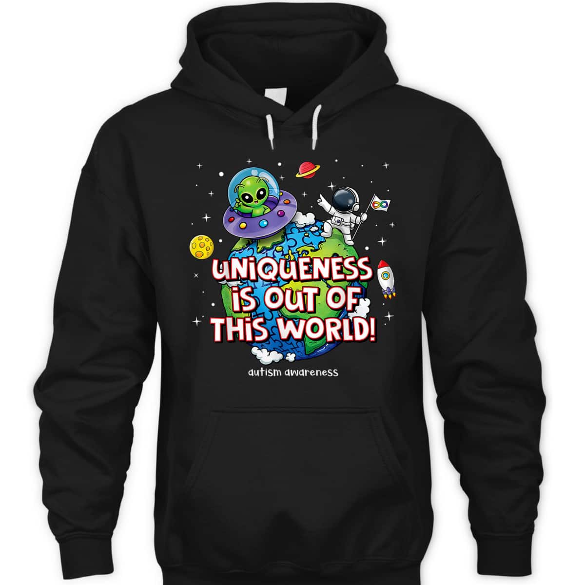 Uniqueness Is Out Of This World Autism Awareness T-Shirt Uniqueness Is Out Of This World Autism Awareness T-Shirt