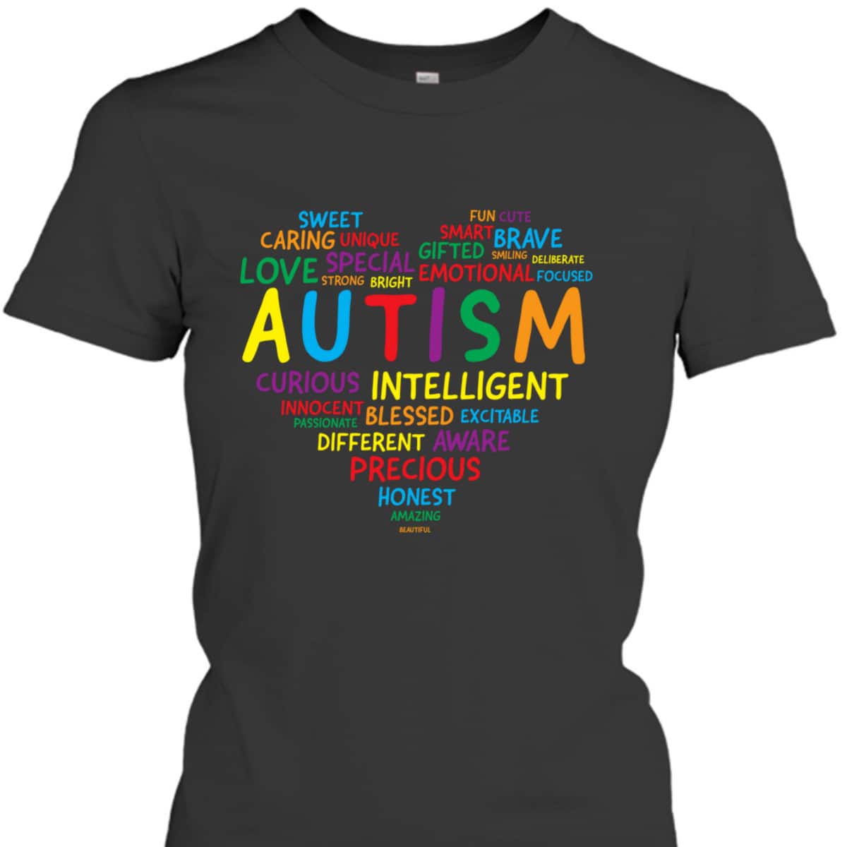 Autism Awareness - Autism Heart T-Shirt Autism Awareness - Autism Heart T-Shirt