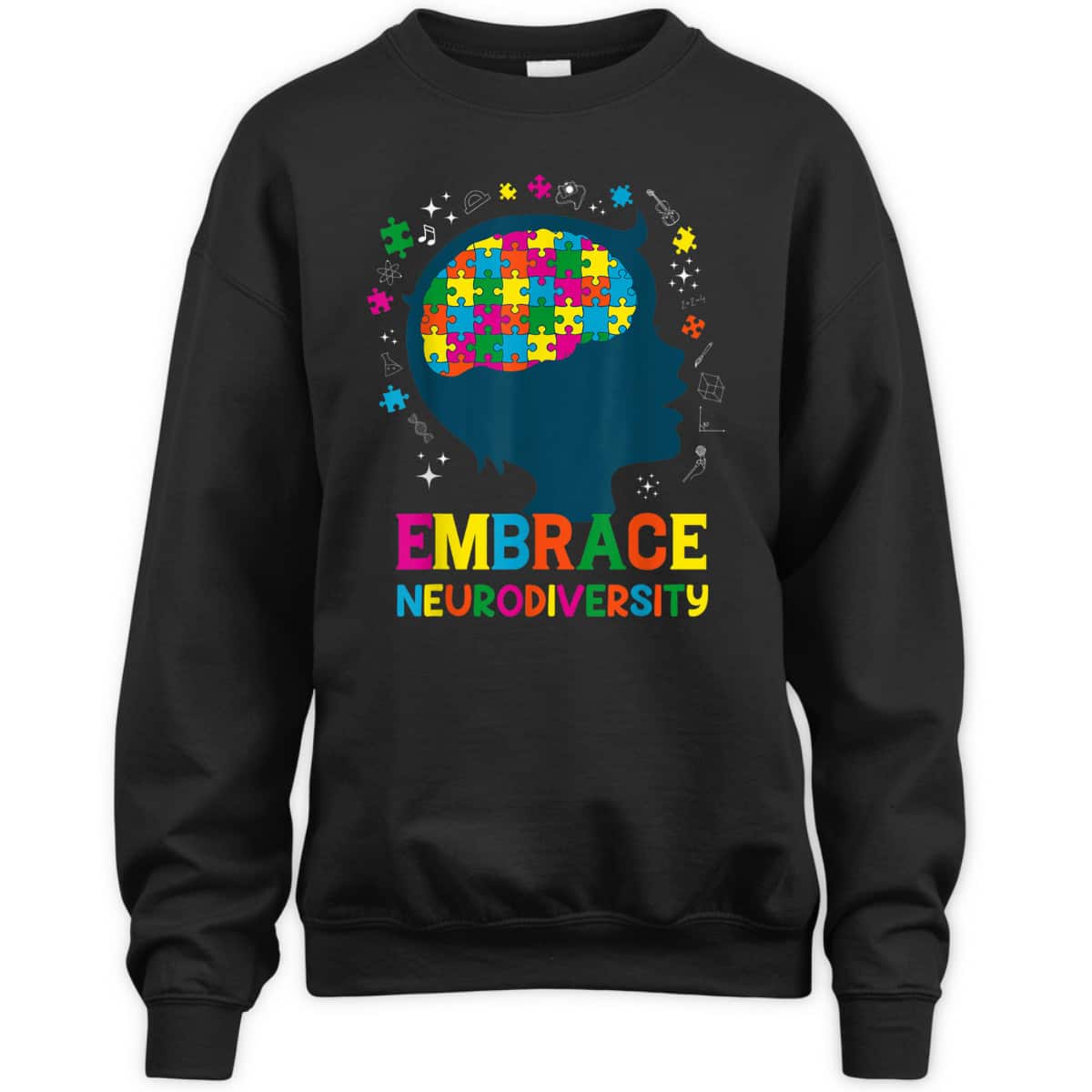 Embrace Neurodiversity Autism Awareness ADHD T-Shirt Embrace Neurodiversity Autism Awareness ADHD T-Shirt