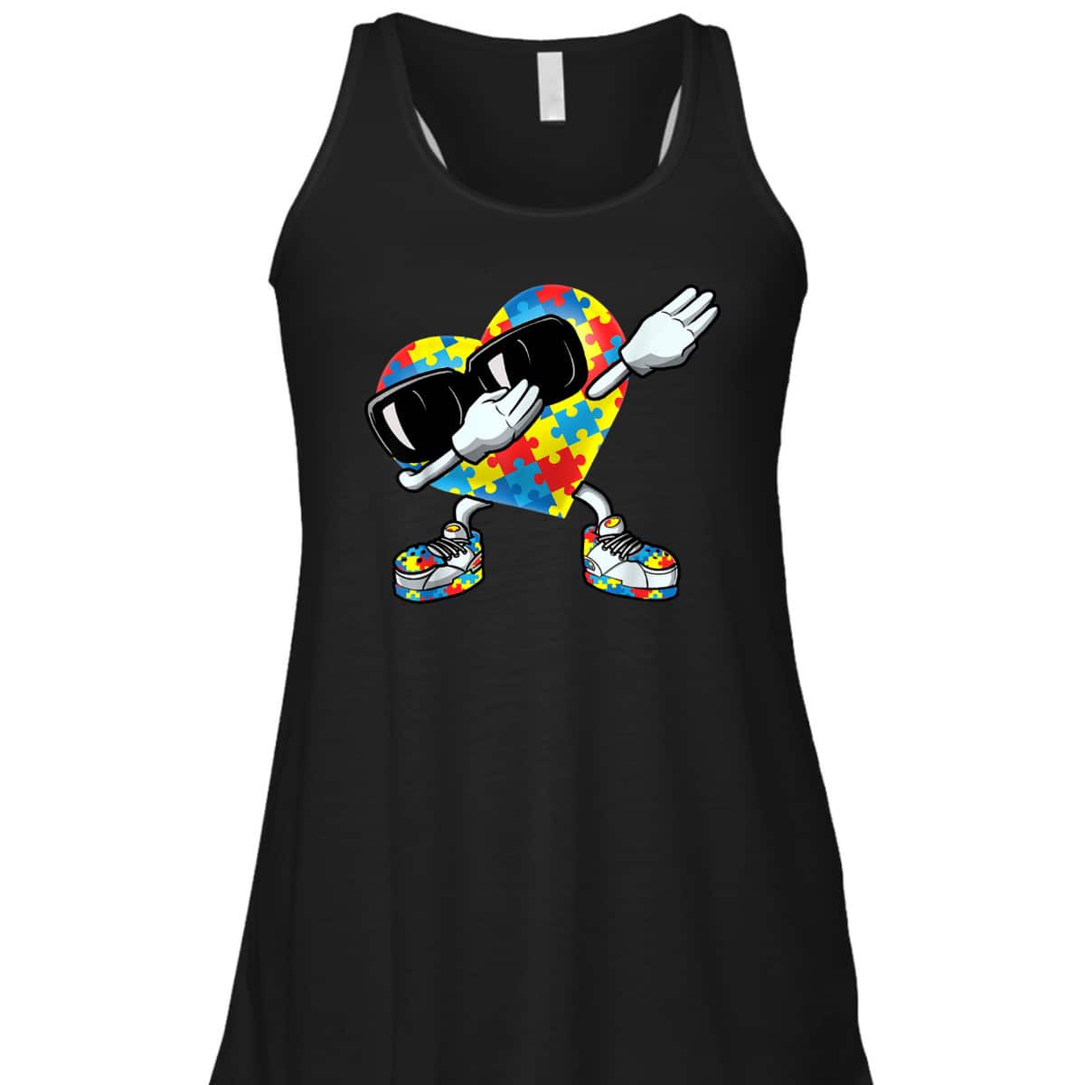 Boys Kids Dabbing Heart Autism Awareness T-Shirt Boys Kids Dabbing Heart Autism Awareness T-Shirt