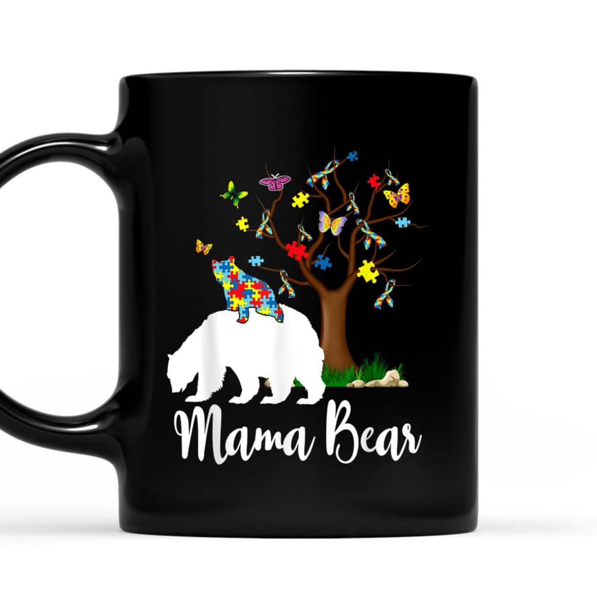 Mama Bear Autism Awareness Love Support T-Shirt Mama Bear Autism Awareness Love Support T-Shirt