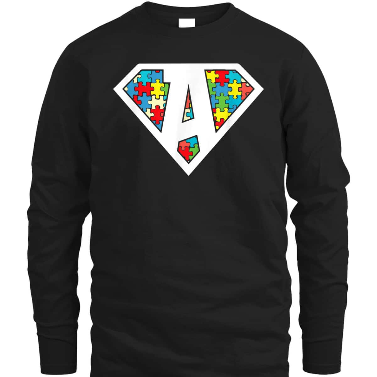Autism Awareness Superhero T-Shirt Autism Awareness Superhero T-Shirt