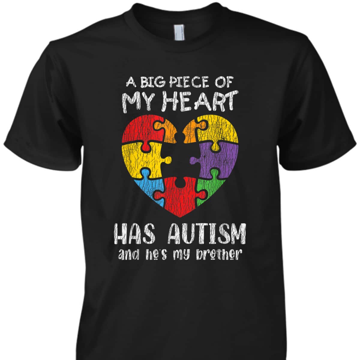 Autism Awareness - Sister Brother Autistic Kids Awareness T-Shirt Autism Awareness - Sister Brother Autistic Kids Awareness T-Shirt