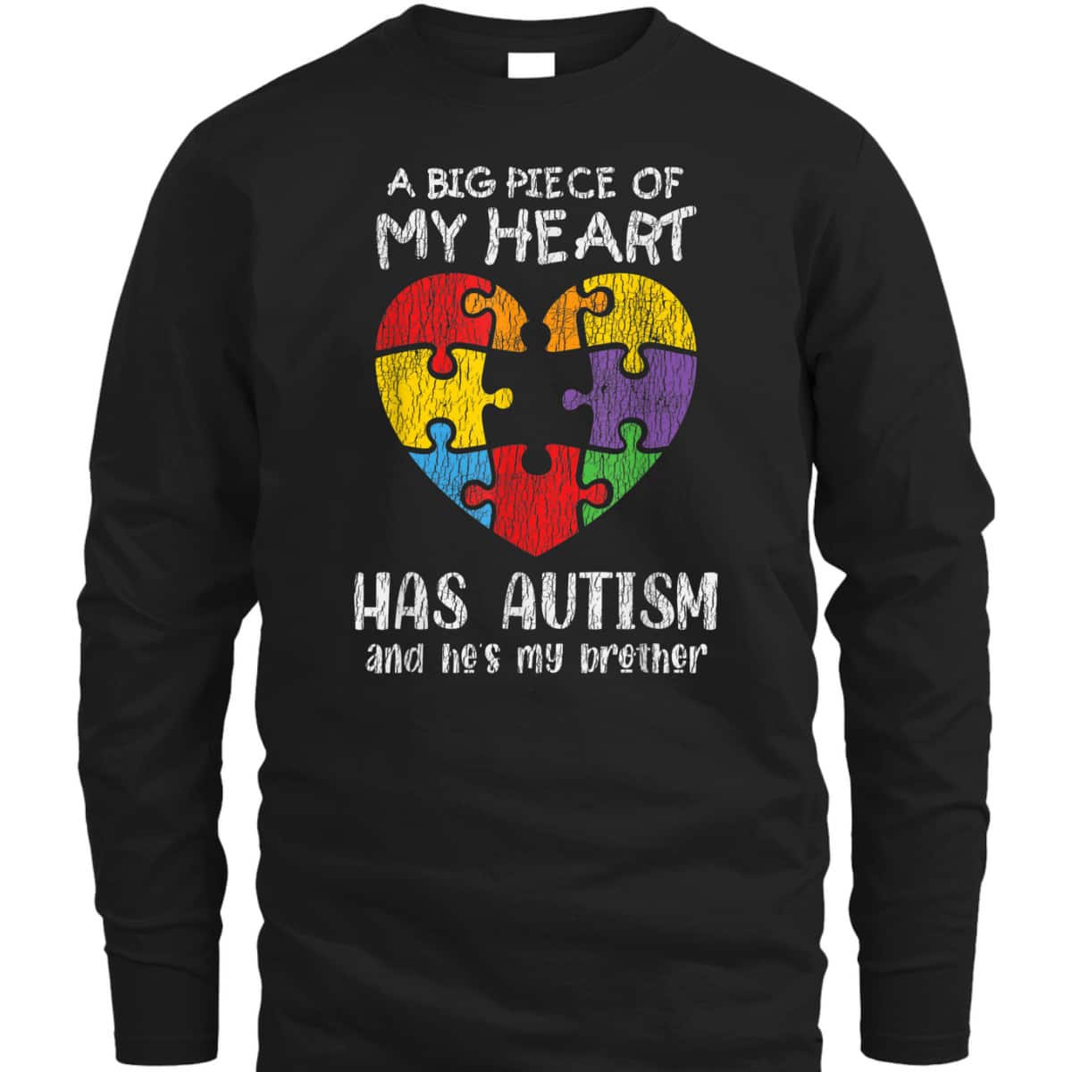 Autism Awareness - Sister Brother Autistic Kids Awareness T-Shirt Autism Awareness - Sister Brother Autistic Kids Awareness T-Shirt