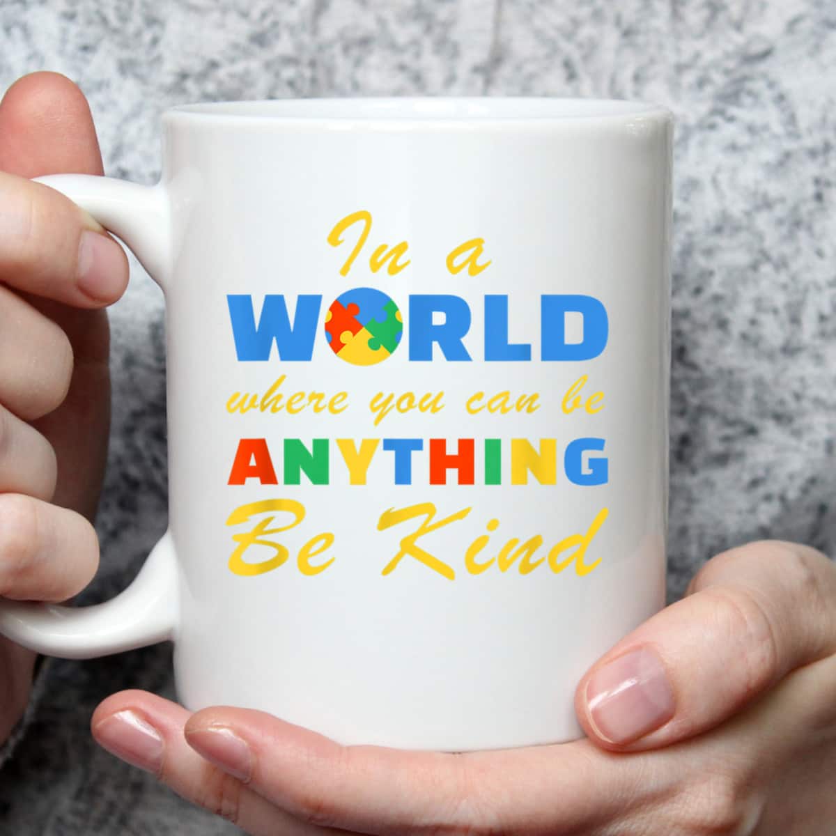 Be Kind Autism Awareness Positive Message Women T-Shirt Be Kind Autism Awareness Positive Message Women T-Shirt