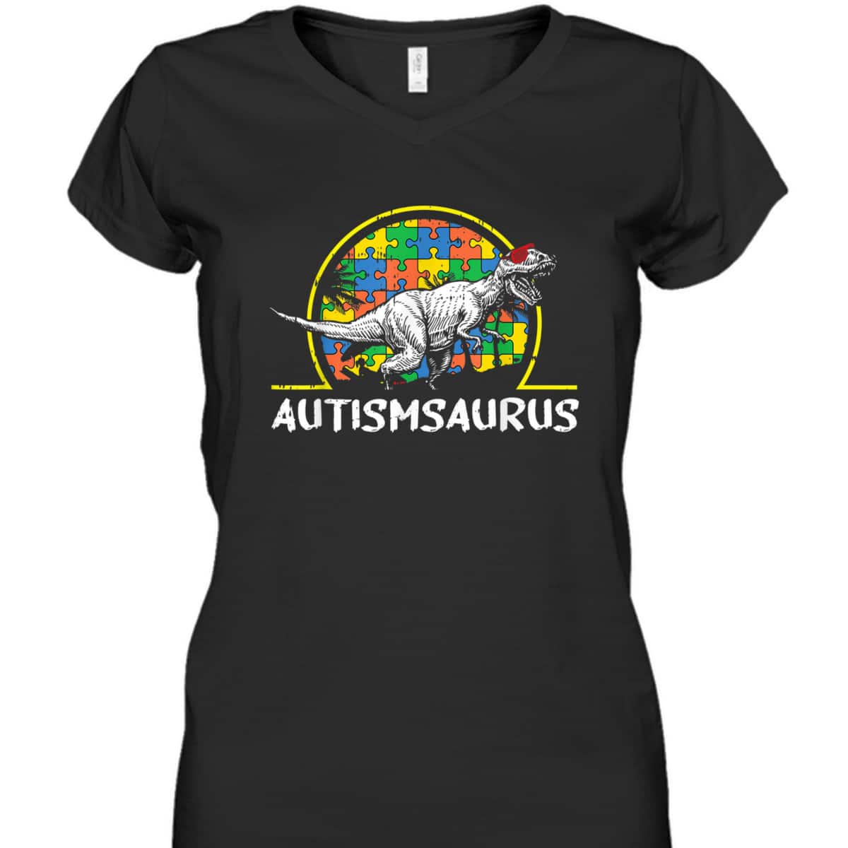 Dino-saur Autism Awareness Gifts For Kids Cute T-Rex Saurus T-Shirt Dino-saur Autism Awareness Gifts For Kids Cute T-Rex Saurus T-Shirt