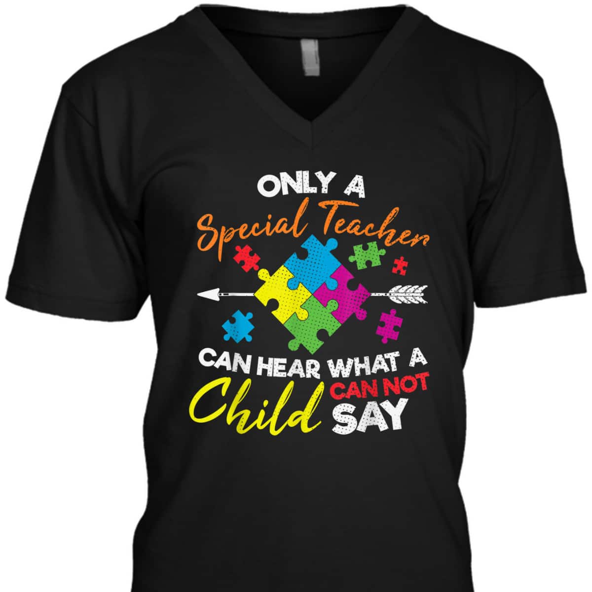 Special Ed Teacher Understand Autistic Kids Autism Awareness T-Shirt
