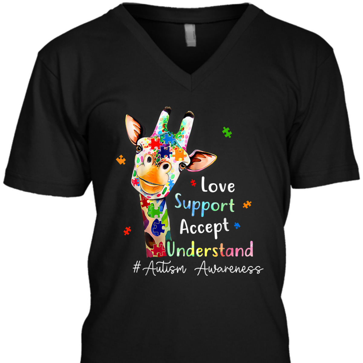 Autism Love Support Accept Understand Autism Awareness T-Shirt Autism Love Support Accept Understand Autism Awareness T-Shirt