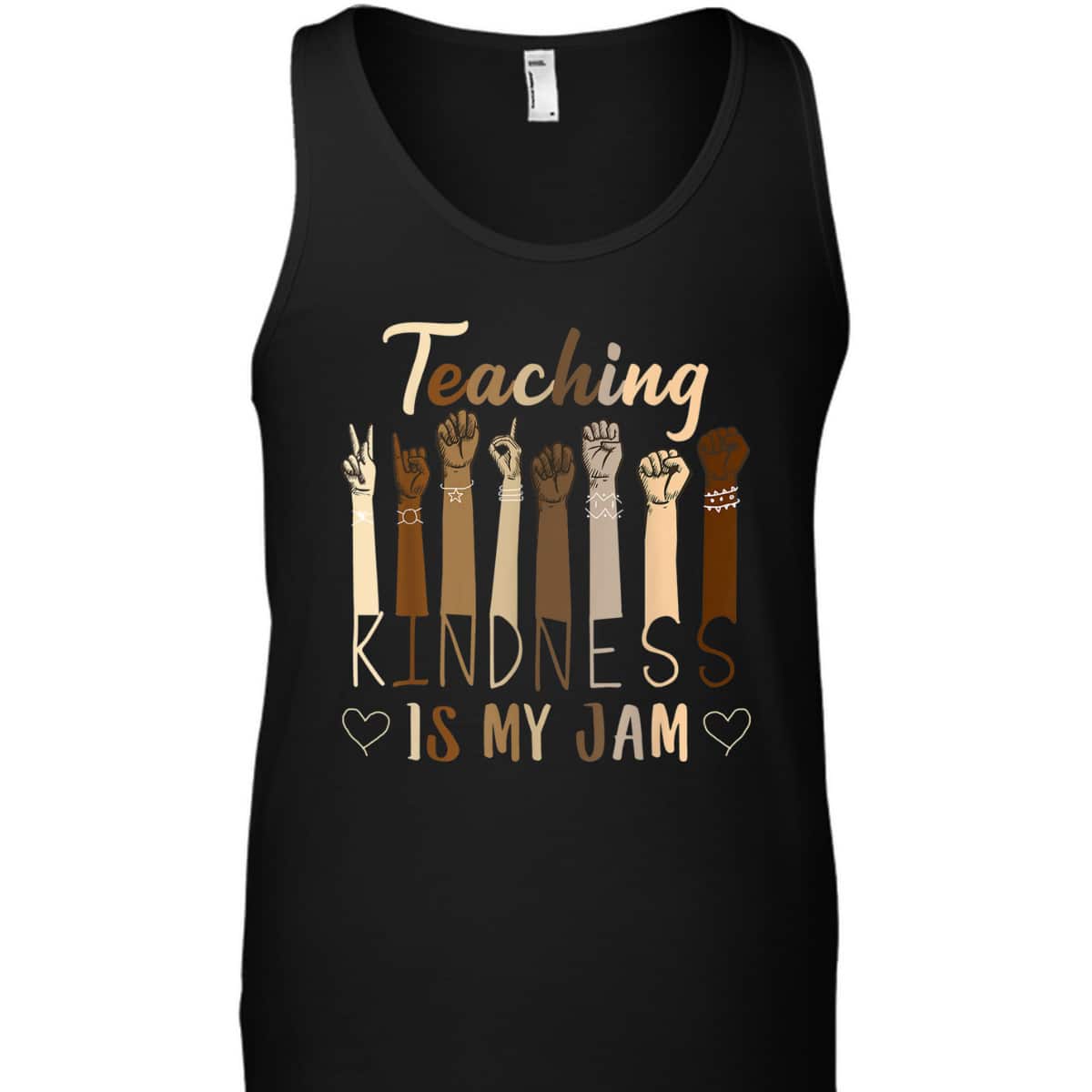 Teaching Kindness Is My Jam Matters Language Inspirational T-Shirt