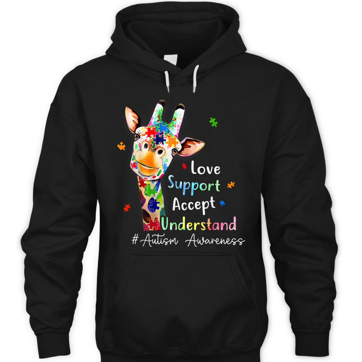 Autism Love Support Accept Understand Autism Awareness T-Shirt Autism Love Support Accept Understand Autism Awareness T-Shirt