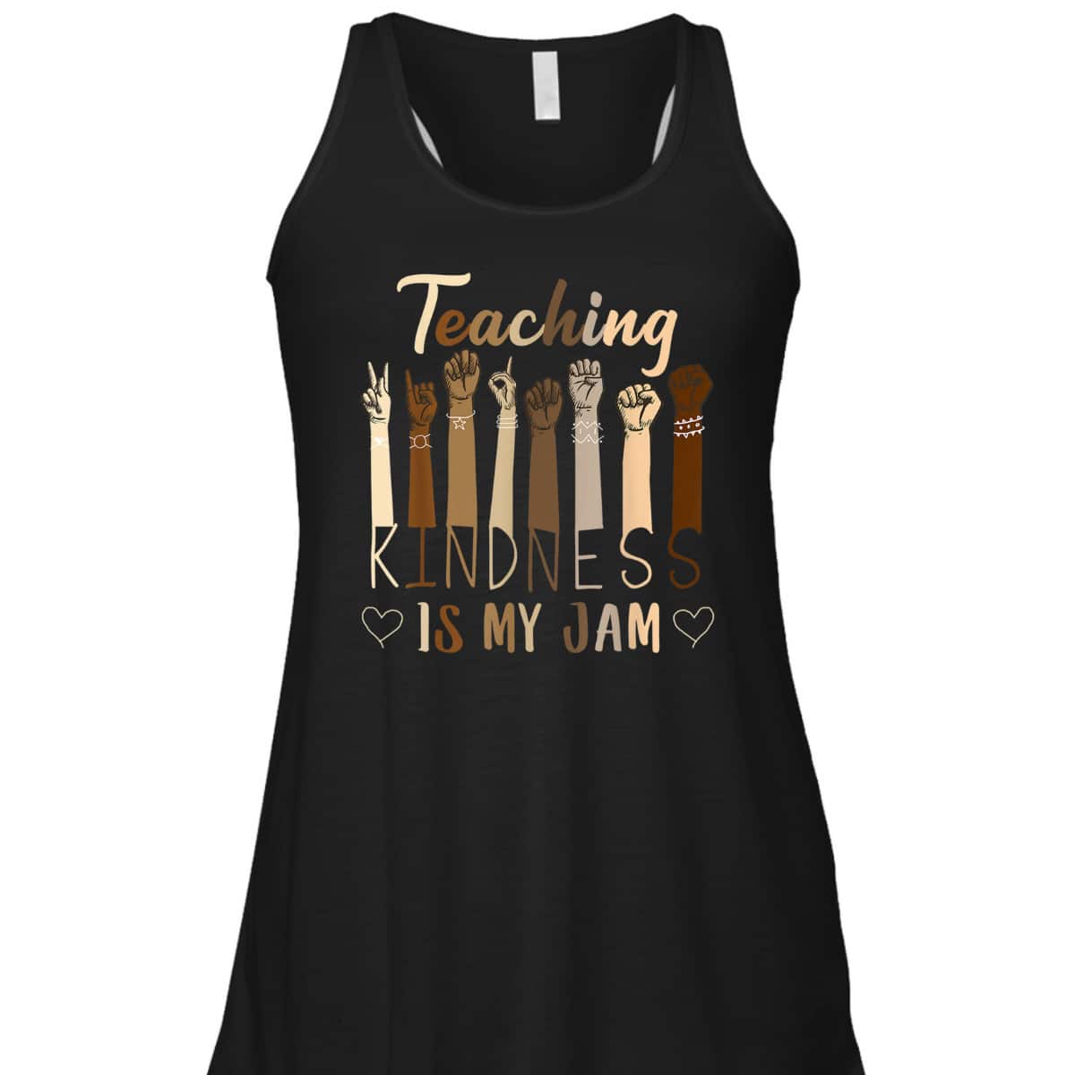 Teaching Kindness Is My Jam Matters Language Inspirational T-Shirt