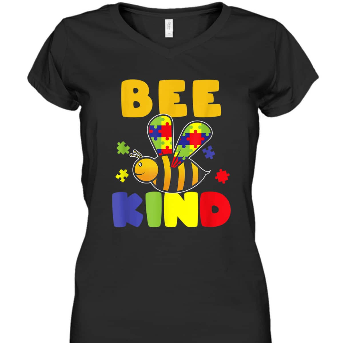 Bee Kind Autism Awareness T-Shirt Bee Kind Autism Awareness T-Shirt