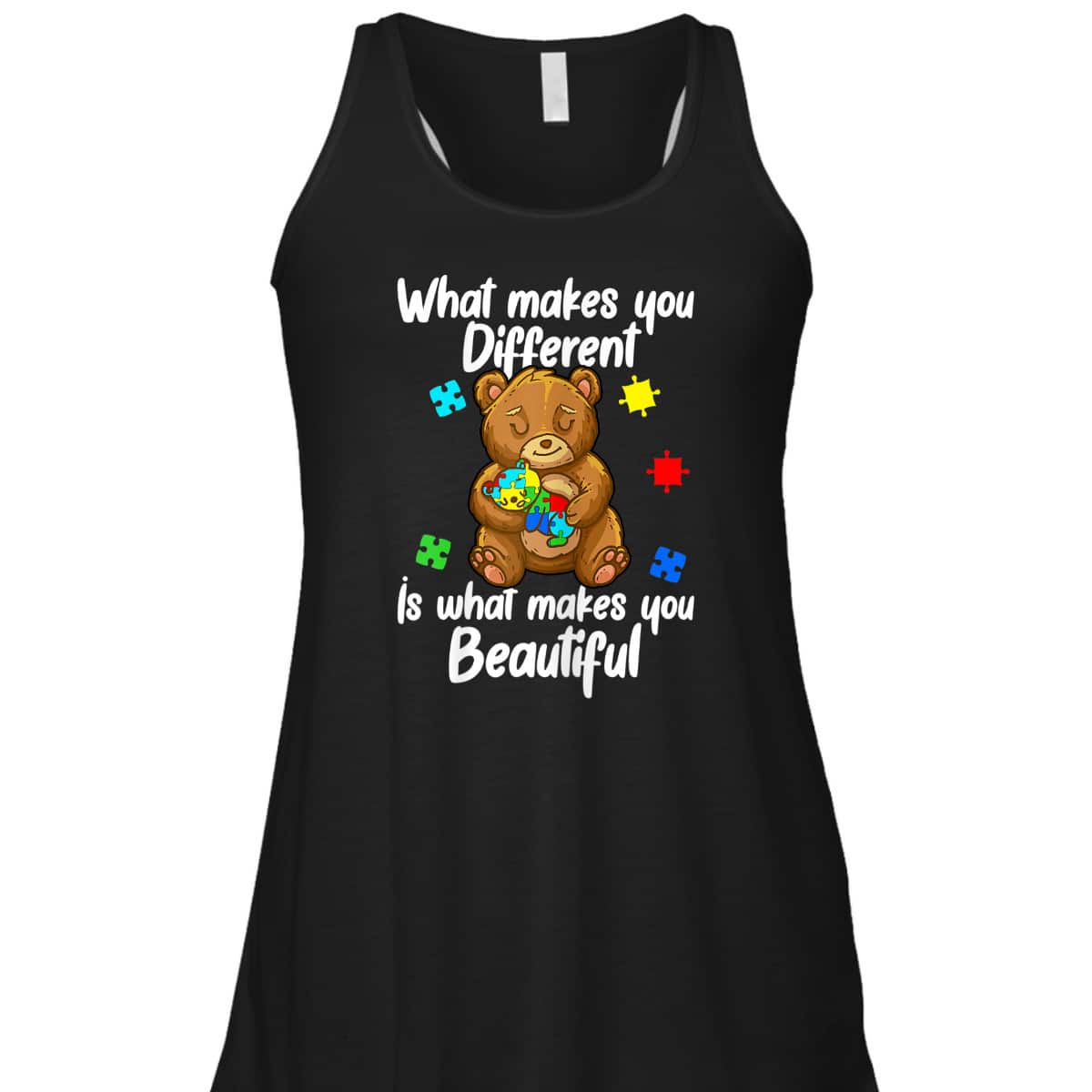 Womens Cute Baby And Mama Bear Puzzle Child Autism Awareness T-Shirt Womens Cute Baby And Mama Bear Puzzle Child Autism Awareness T-Shirt